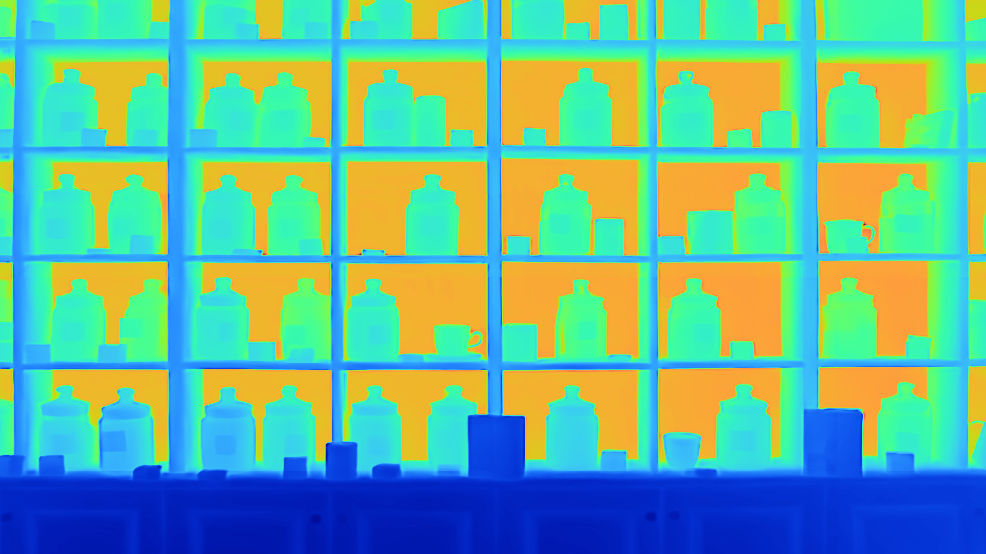 Depth Prediction (Scene 3)